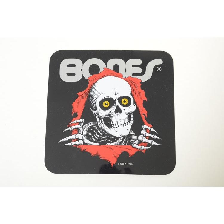 BONES STICKER ボーンズ スケート ステッカー ドクロ ブラック BONES STICKER ボーンズ スケート ステッカー ドクロ ブラック
