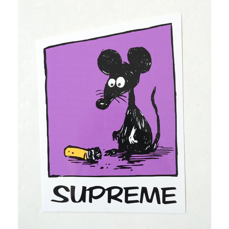 人気の定番 経典 Supreme Mouse Sticker シュプリーム マウス ステッカーパープル 紫 cisama.sc.gov.br cisama.sc.gov.br