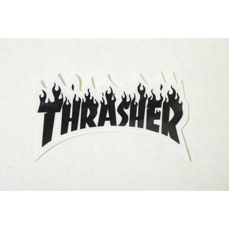 THRASHER（スラッシャー） THRASHER STICKER ステッカー ファイヤー