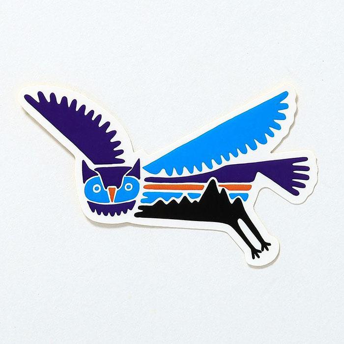 patagonia（パタゴニア） patagonia sticker ステッカー フクロウ