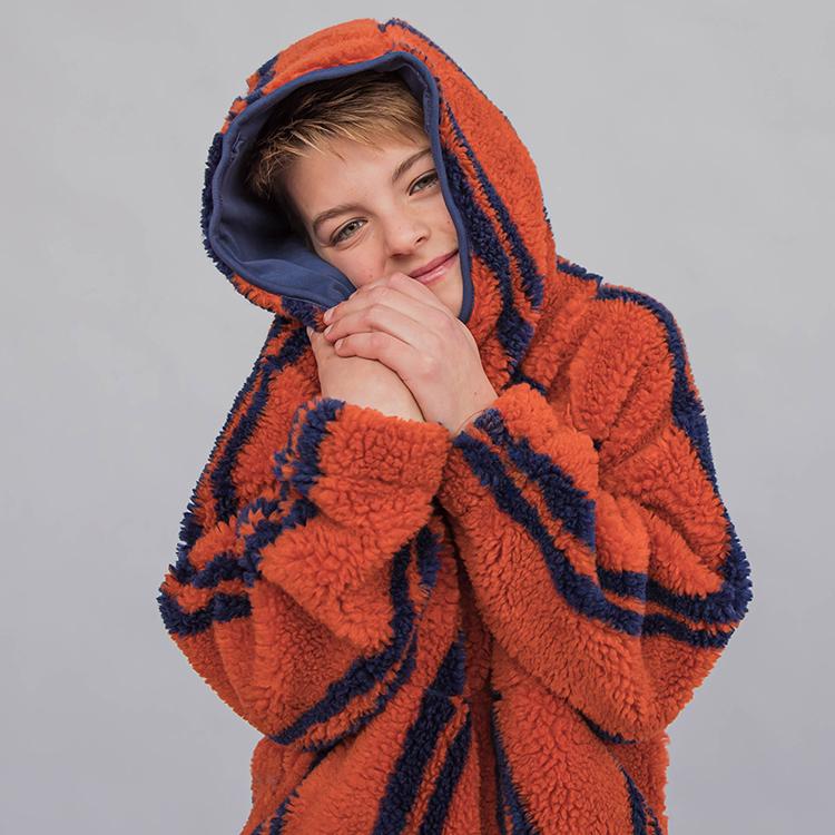 CarlijnQ カーラインク アウター ジャケット stripe koi - big CarlijnQ カーラインク アウター ジャケット stripe koi - big