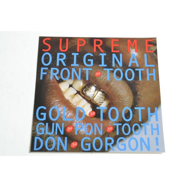 Supreme シュプリーム ステッカー(TOOTH)銀歯 : HONEY - 通販 Supreme シュプリーム ステッカー(TOOTH)銀歯 : HONEY - 通販