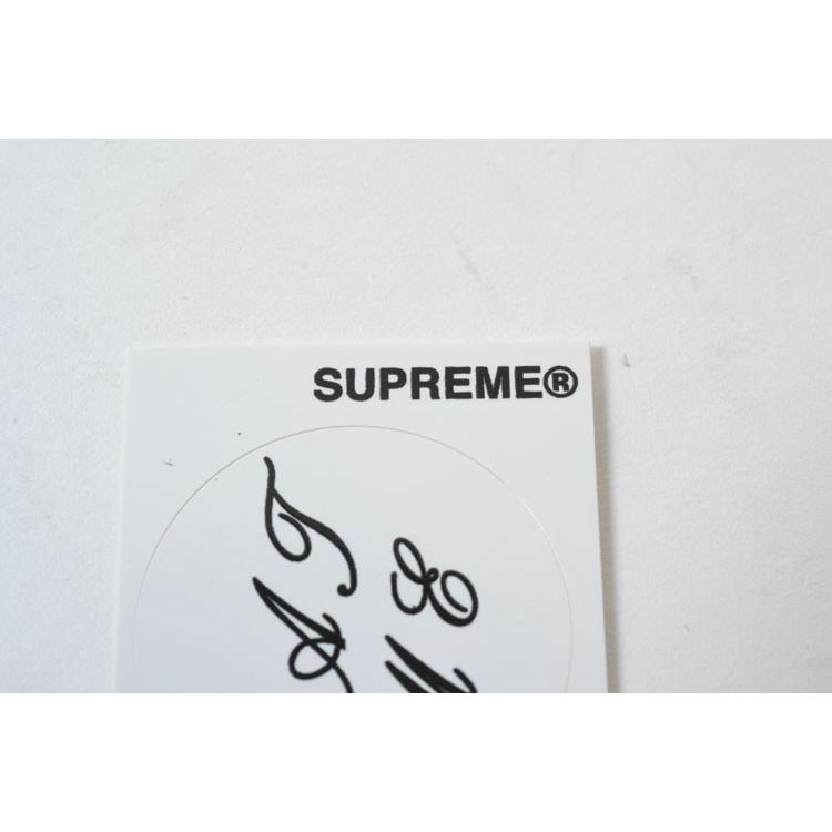 Supreme（シュプリーム） ステッカー (Eat Me Sticker) ホワイト