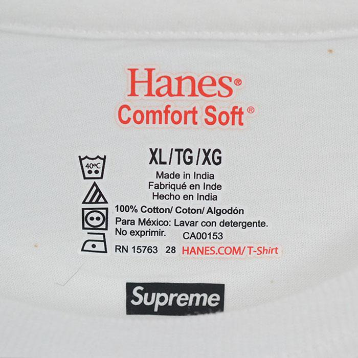 Supreme（シュプリーム） 【訳あり】3枚パックばら売り SUPREME/Hanes