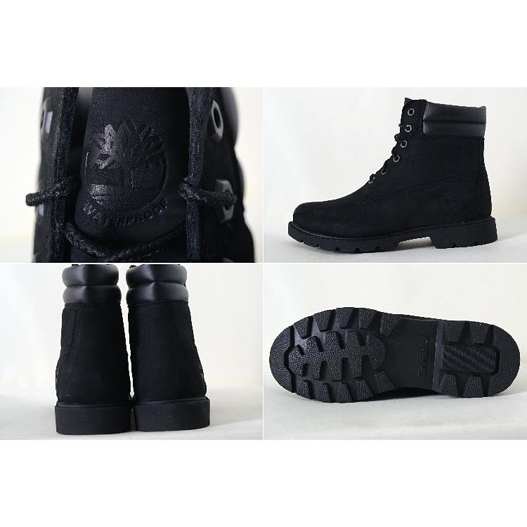 Timberland Linden Woods 6 In WATERPROOF BOOT Black Nubuck