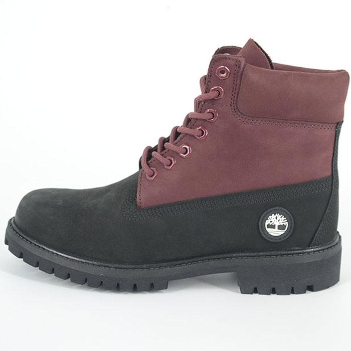 ✨美品✨ティンバーランド 6インチブーツ【24】ワインレッド ウォータープルーフ VANS（ヴァンズ） Timberland PREMIUM 6IN LACE WATERPROOF BOOT