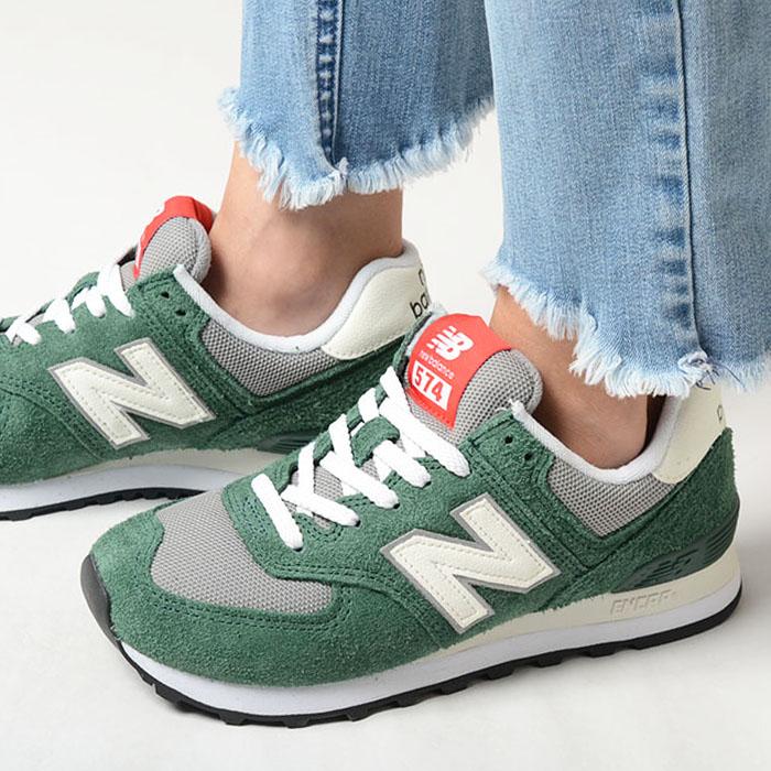 NEW BALANCE U574 GNH ニューバランス レディース スニーカー グリーン 