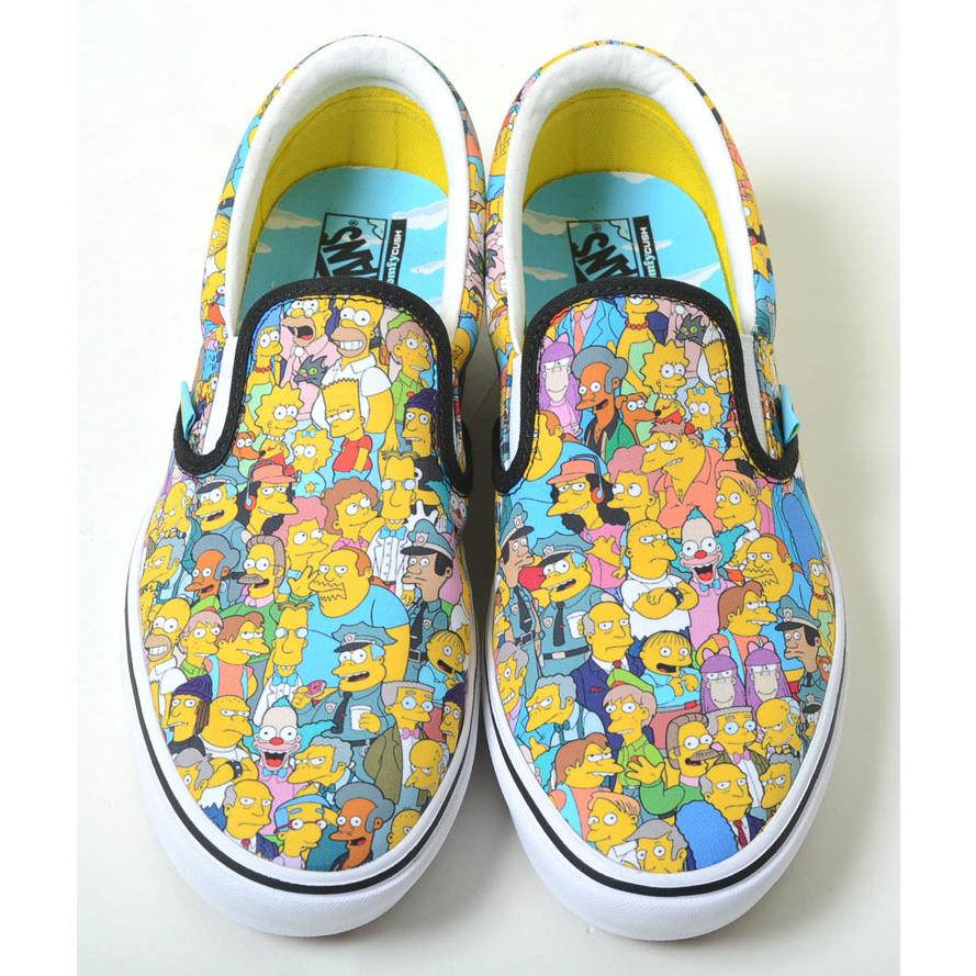 vans simpsons comfycush