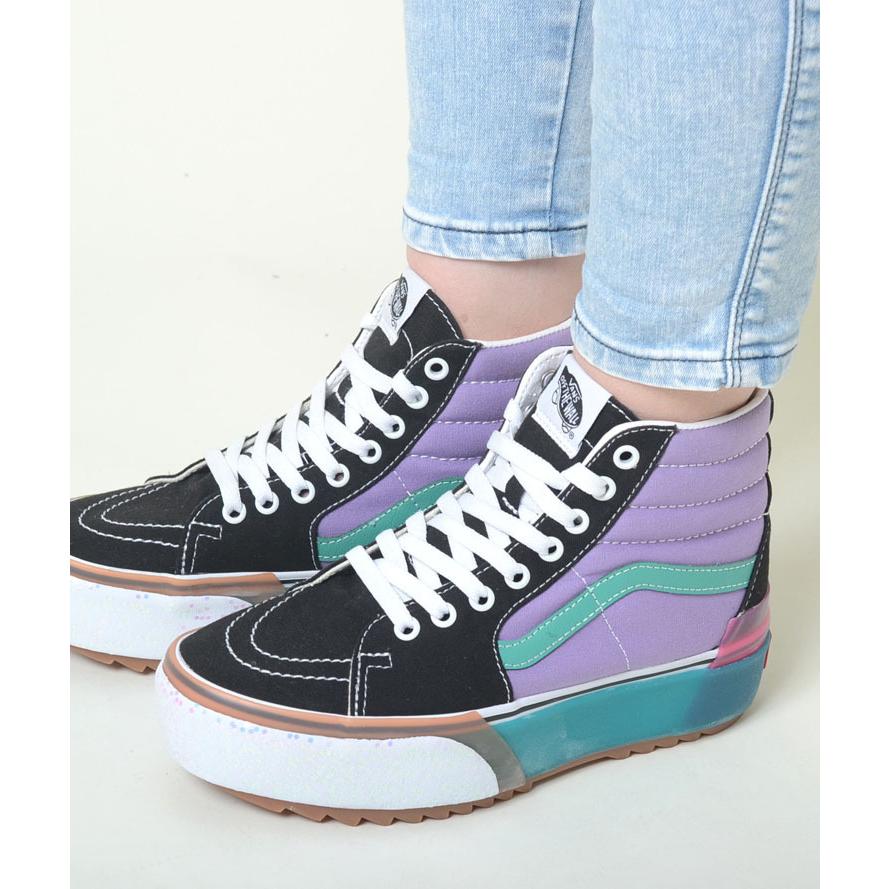 Confetti stacked cheap vans