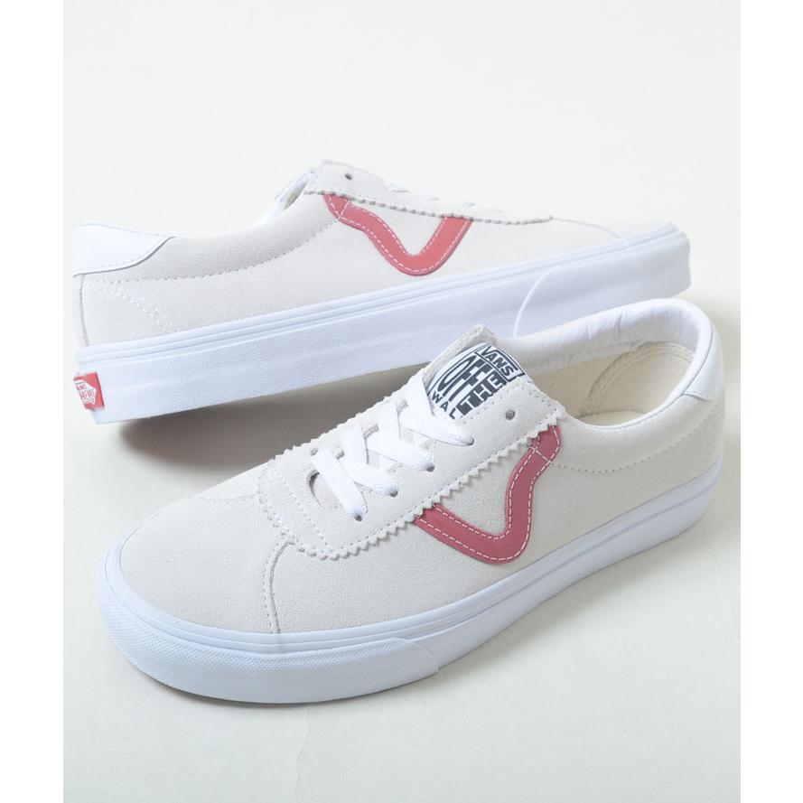 VANS SPORT ヴァンズ バンズ スポーツ オフホワイト×レッド メンズ ロー スニーカー vn0a4bu6so0｜eco-styles-honey