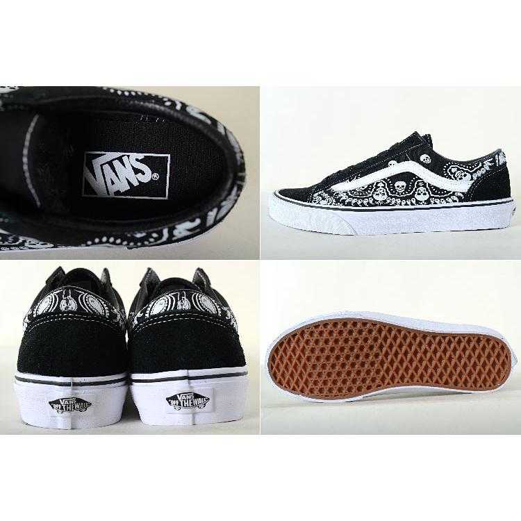VANS（ヴァンズ） VANS STYLE 36 バンズ スタイル36 ブラックバンダナ