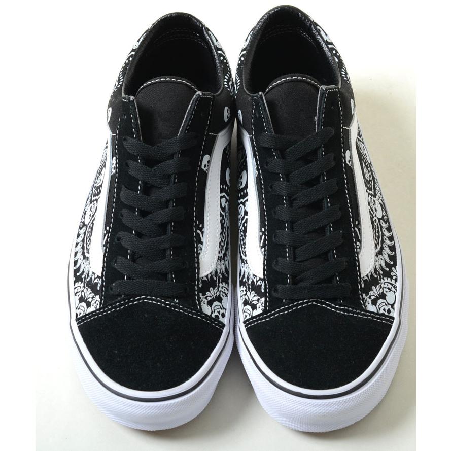 VANS STYLE 36 バンズ ヴァンズ スタイル36 ブラックバンダナ柄