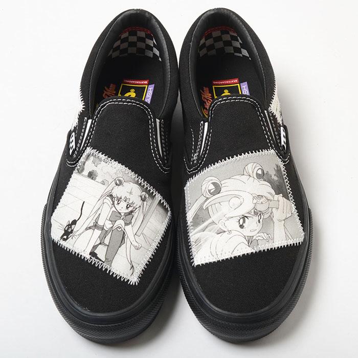VANS（ヴァンズ） VANS SKATE SLIP ON Sailor Moon スケート