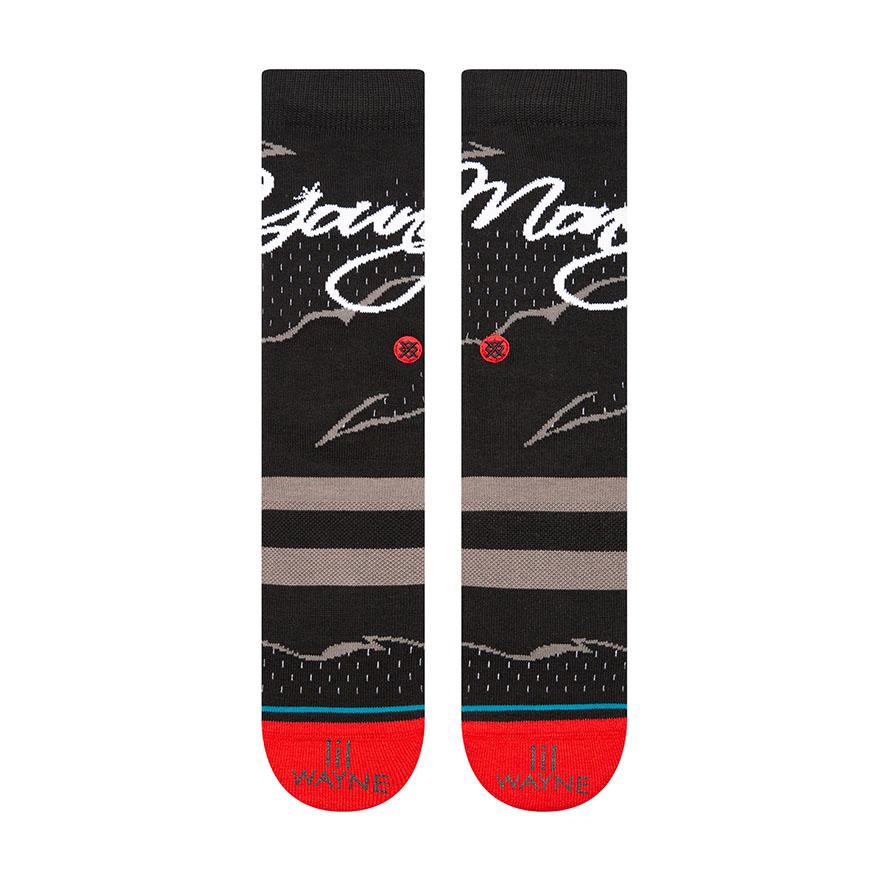 STANCE Socks Lil Wayne THE CARTER YMCMB スタンス ソックス リル・ウェイン ザ カーター ミスター クリエーター メンズ ブラック 黒 靴下 ストリート スケータ｜eco-styles-honey｜02