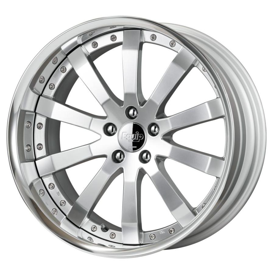 WORK エクイップ E10 22インチ×8.5J FRリム ワーク ホイール 1本から 