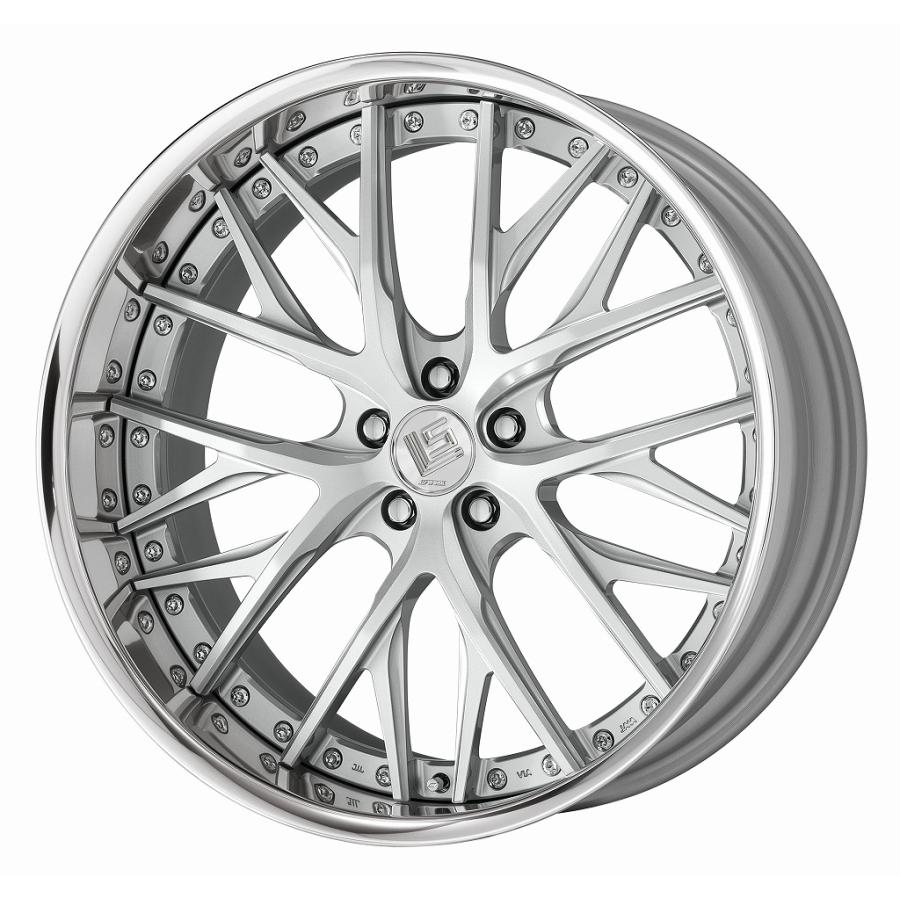 WORK WORK LS バサラ 21インチ×12.5J 5-114.3 FRリム ワーク ホイール