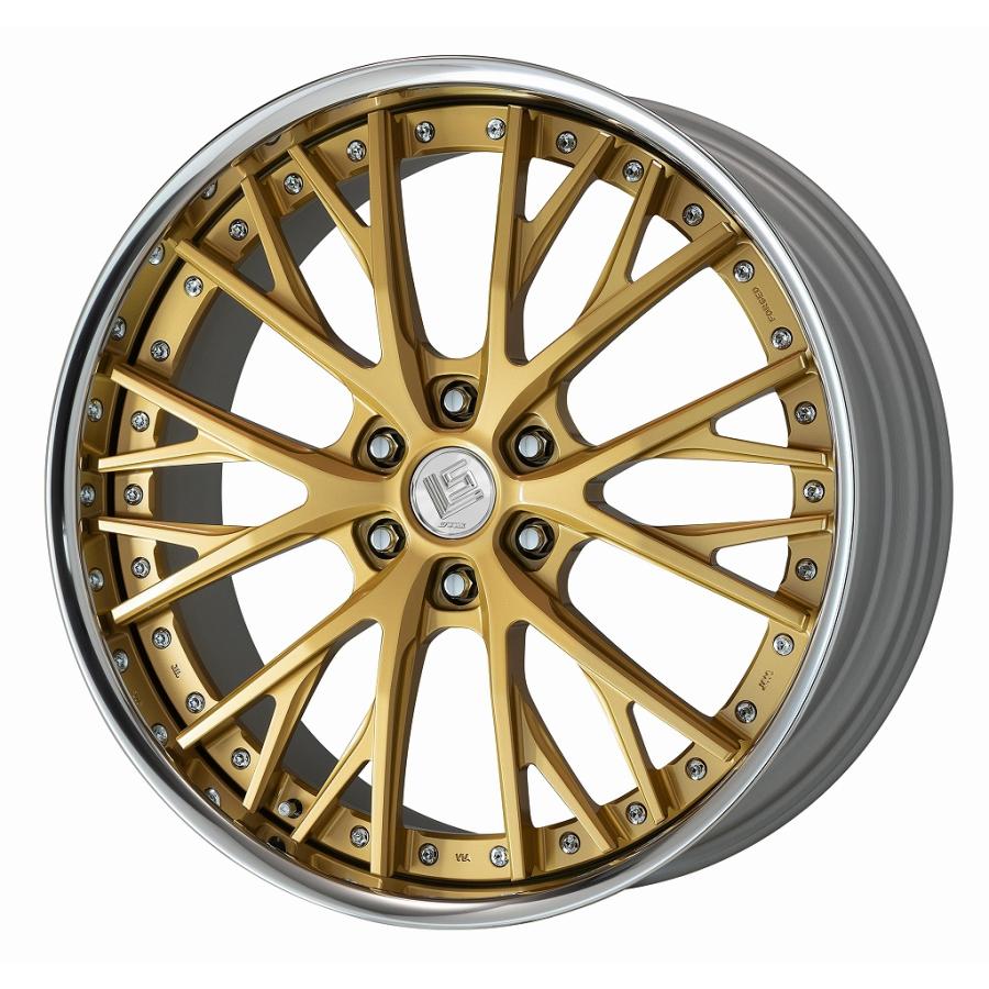 WORK WORK LS バサラ SUV 24インチ×10J 6-139.7 FRリム ワーク
