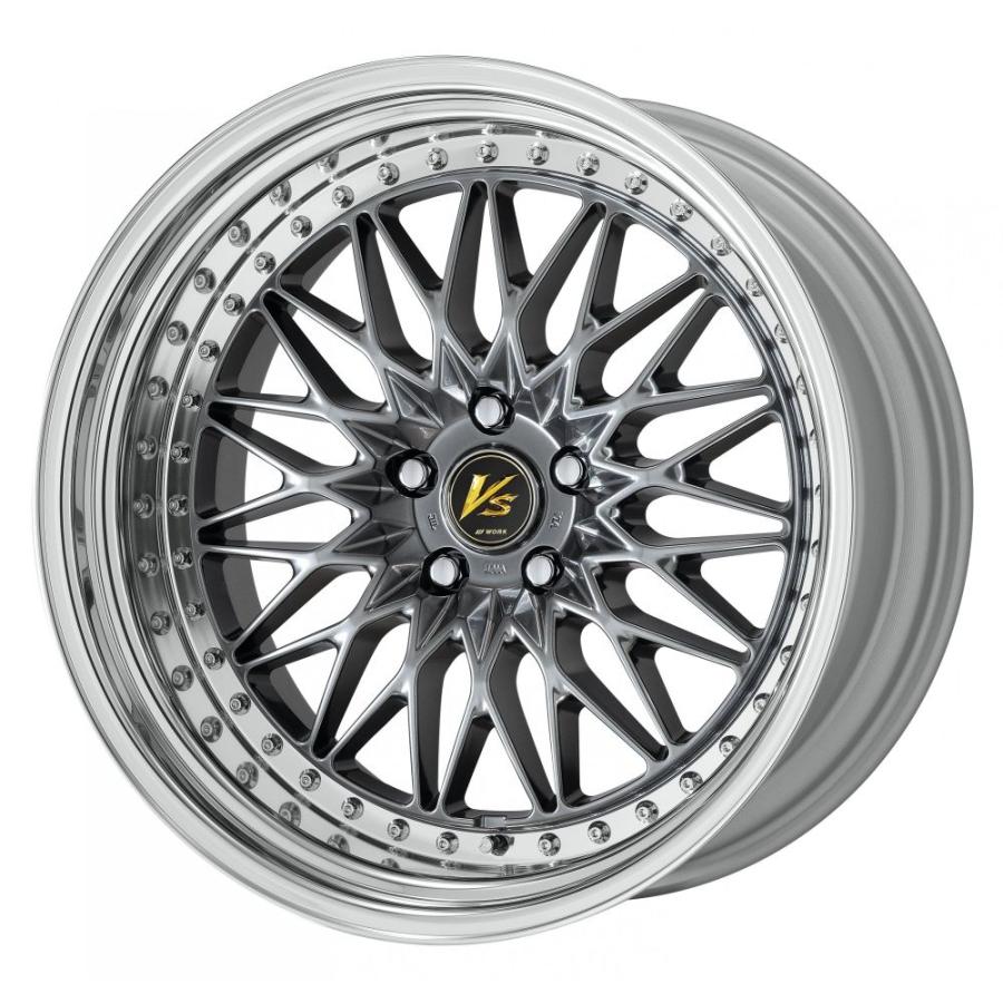 WORK 19インチ アルミホイール 1本 タイヤ付き WORK WORK VS XV 19インチ×10.5J S/Wタイプ Sリム 5-100 5-114.3