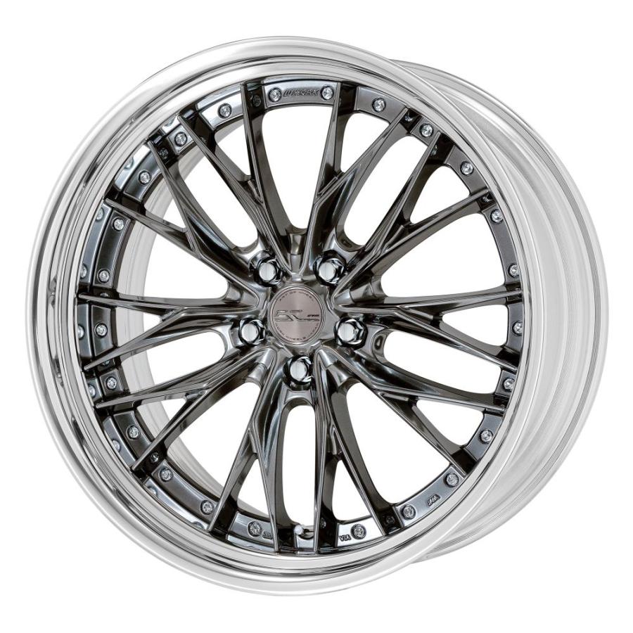 WORK ワークシュバート　20インチ夏タイヤ付き WORK シュヴァート ブルネン 20インチ×9.5J Sリム 5-100 5-114.3 5-120