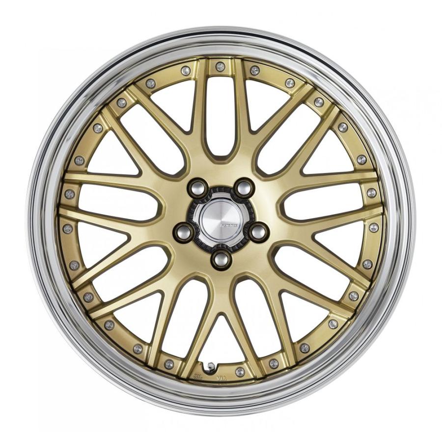 ワーク　LM1 美品　21インチ　深溝タイヤ付　段リム WORK ランベック LM1 21インチ×12J 5-114.3 Sリム ワーク ホイール 1本