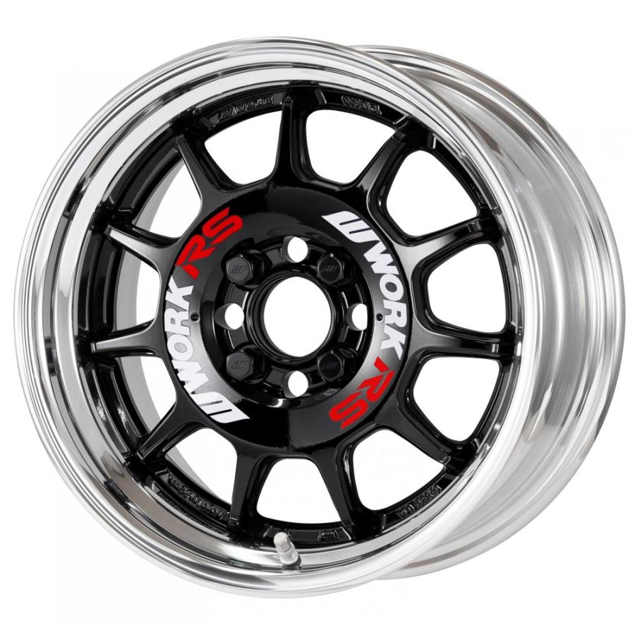 WORK エモーション RS11 15インチ×5.5J 4-100 ワーク ホイール 1本から
