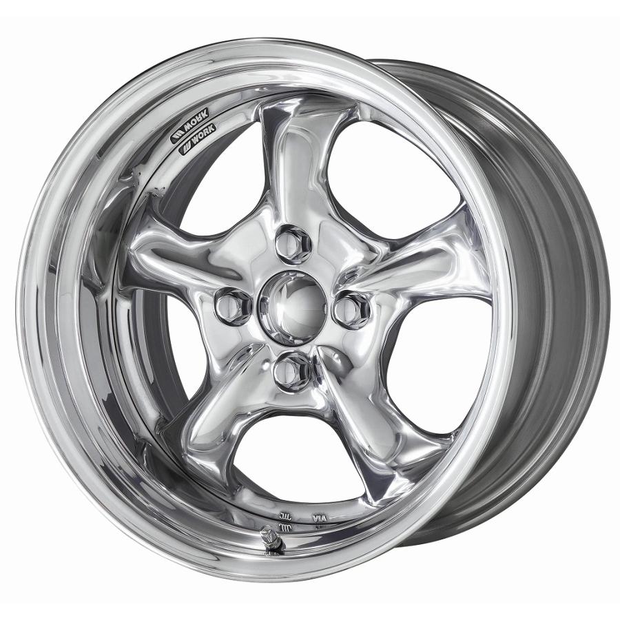 WORK グッカーズ ヘミ 15インチ×5.5J 4-100 ワーク ホイール 1本から