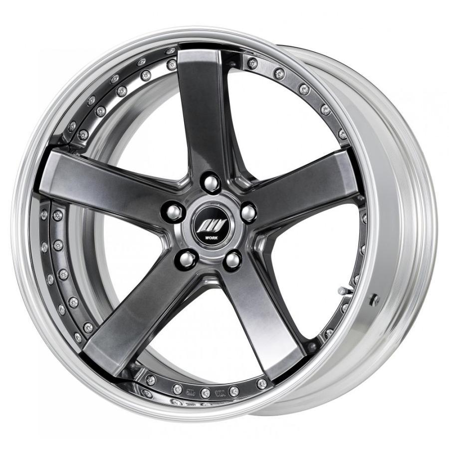 ワーク ジーストBST2 バックレーベル 19インチ10J WORK バックレーベル BST2 19インチ×10J 5-114.3 FRリム ワーク