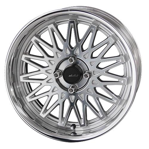 共豊 AME シャレン OSS メッシュ 16インチ×7J 4穴 100 SL ホイール 1本