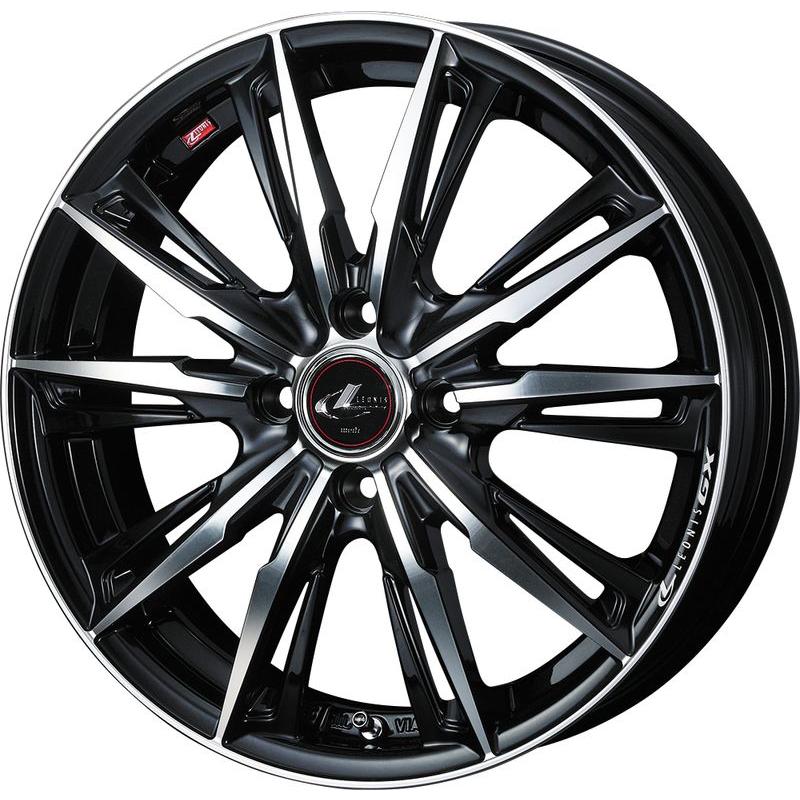 WEDS（ウェッズ） レオニス GX 14インチ×4.5J +45 4-100 ホイール 1本 