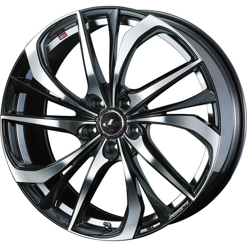 WEDS（ウェッズ） レオニス TE 19インチ×8J +43 5-114.3 ホイール 1本