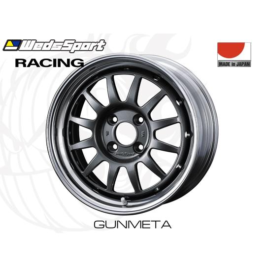 WedsSport レーシング GMT 16インチ×8J +30 4H-100 φ65 ウェッズ