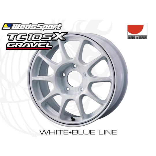 WedsSport TC105X グラベル WHT 15インチ×7J +35 5H-114.3 φ73