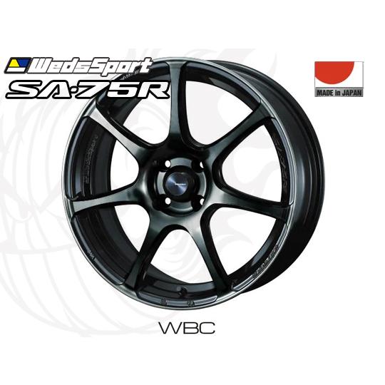 WedsSport SA-75R WBC R 18インチ×9.5J +38 5H-114.3 φ73 ウェッズ