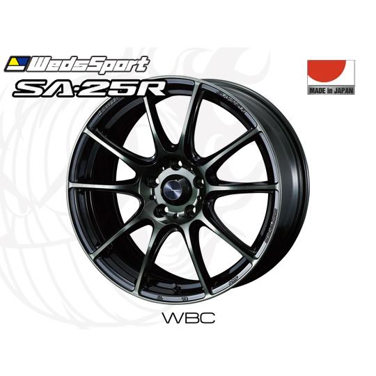 WedsSport SA-25R 15インチ タイヤホイール4本セット WedsSport SA-25R WBC 15インチ×6J +48 4H-100 φ65 ウェッズスポーツ