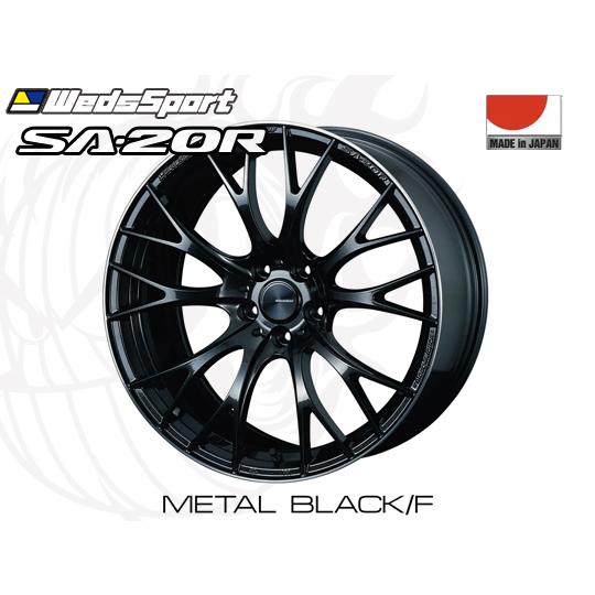 WedsSport SA-20R MBF F 20インチ×8.5J +38 5H-114.3 φ73 ウェッズ