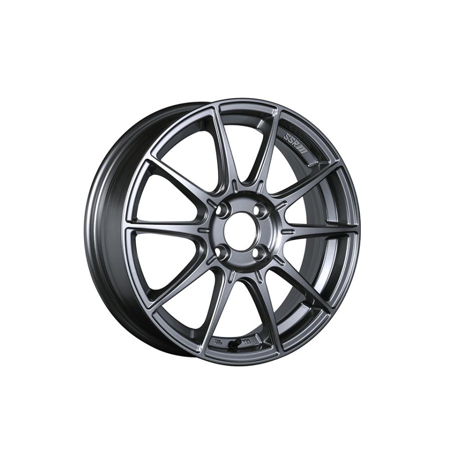 SSR SSR GT GTX01 15インチ×6J 4-100 ホイール 1本から送料無料 DRKSLV