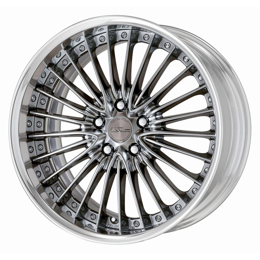 WORK シュヴァート グラソン 19インチ×7.5J FRリム 5-100 5-114.3 5