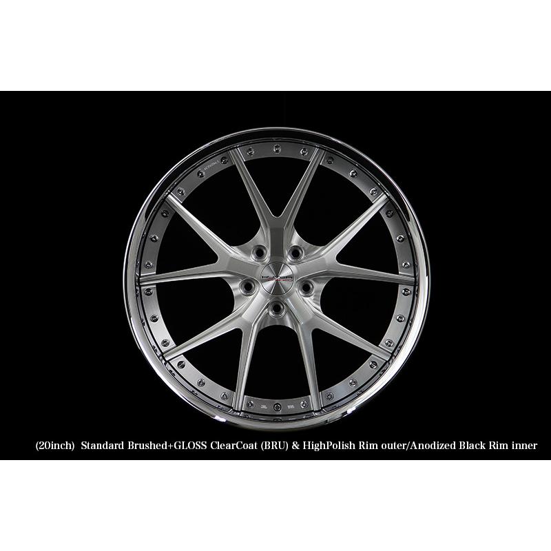 ハイパーフォージド LC5 22インチ×11J 5-100〜5-130 Sコンケイブ 