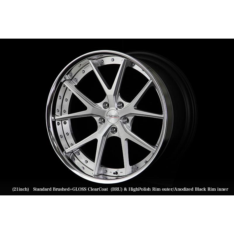 ハイパーフォージド LC5 22インチ×12.5J 5-100〜5-130 Dコンケイブ
