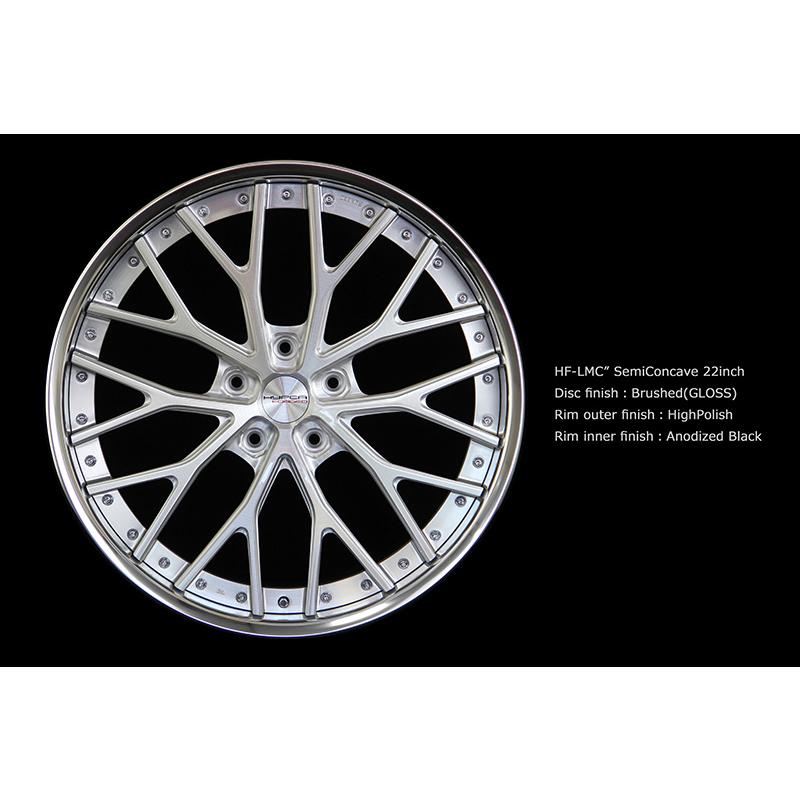 HYPER FORGED 20インチ ホイール&タイヤセット ハイパーフォージド LMC 20インチ×8.5J 5-100〜5-130 Sコンケイブ
