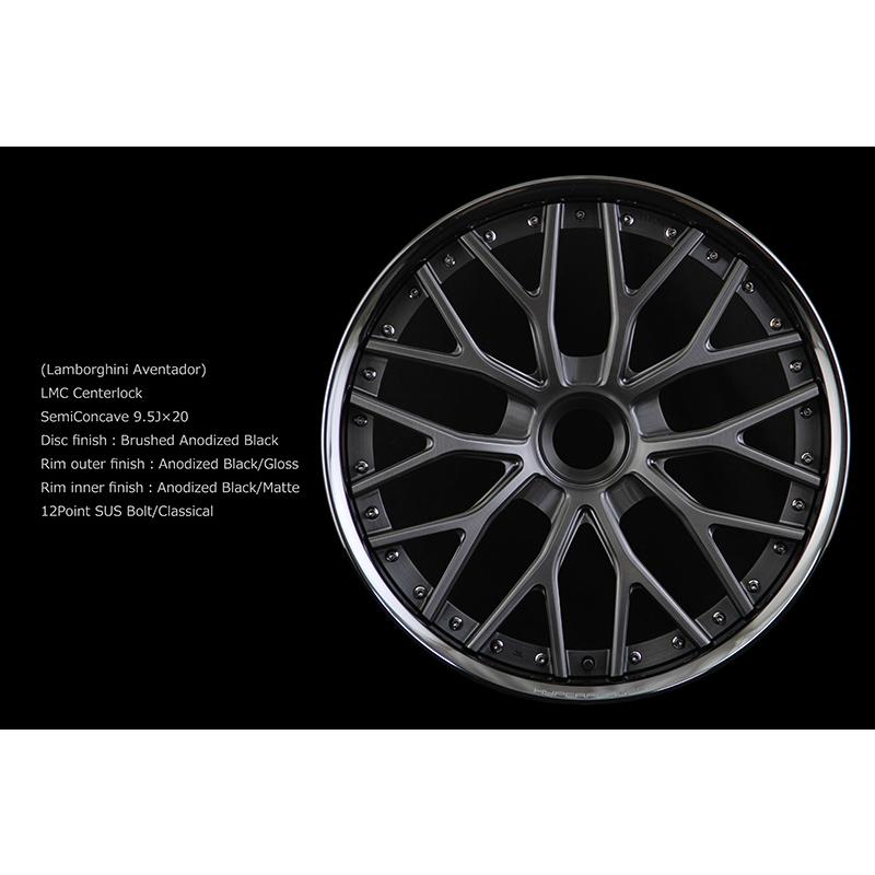ハイパーフォージド LMC CL 19インチ×13J Sコンケイブ/リバース HYPER 