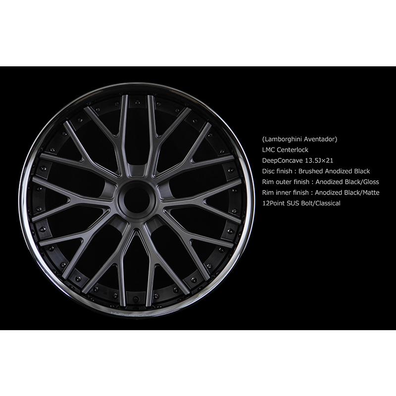 ハイパーフォージド LMC CL 20インチ×9.5J Dコンケイブ/リバース HYPER 