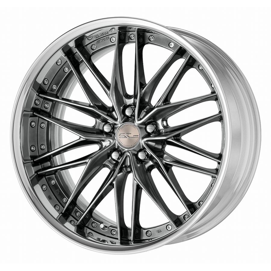 WORK シュヴァート クヴェル2 19インチ×10J FRリム 5-100 5-114.3 5