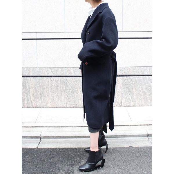 ブラームス Blurhms ロングコート ダブル カシミヤ ウール アウター チェスターコート ネイビー レディース Wool Cashmere Melton Coat Navy Lady S 19in Rl Bhslay0n Bags Groove 通販 Yahoo ショッピング