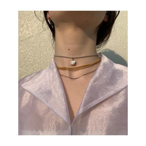 ユリカ アクツ YURIKA_AKUTSU ネックレス チャーム付き ハンドメイド アクセサリー バロックパール レディース BAROQUE PEARL NECKLACE -Lady's-｜ecoandstyle｜04