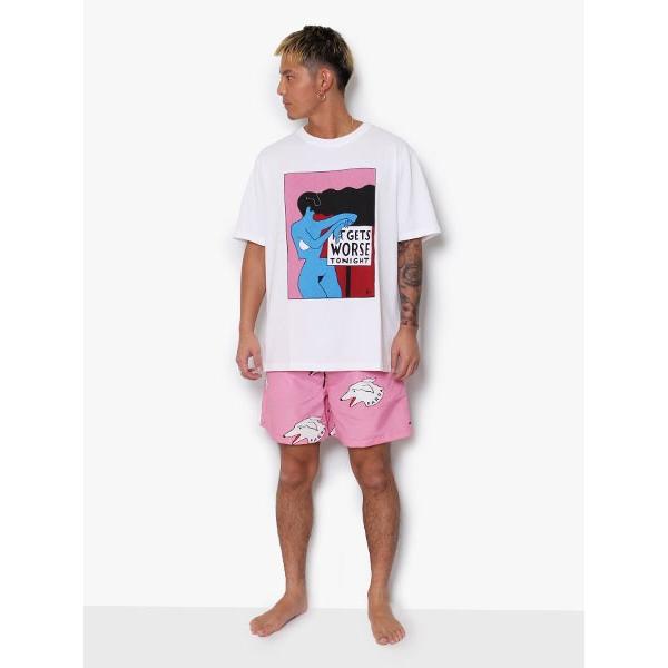 board shorts pink