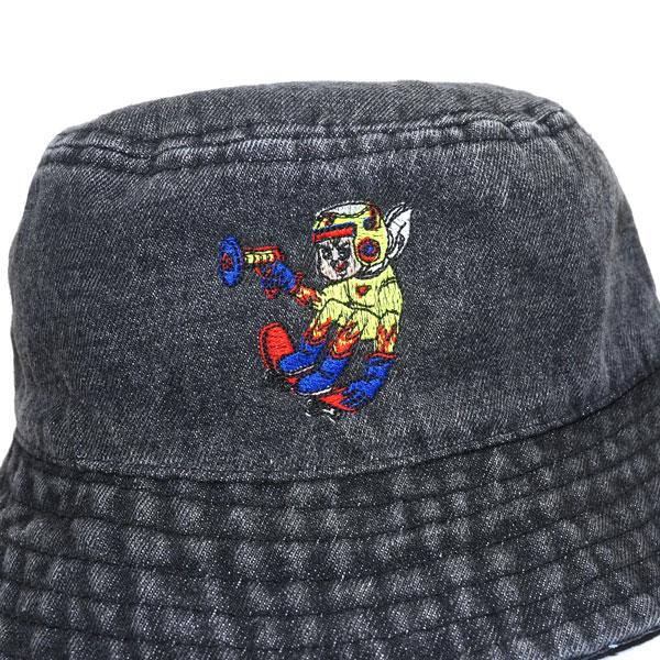 少年ジェッター アイコン 刺繍 バケットハット 帽子 ヘッドウェア ブラック Icon Hat Black fl Jet Ss11bk Bags Groove 通販 Yahoo ショッピング