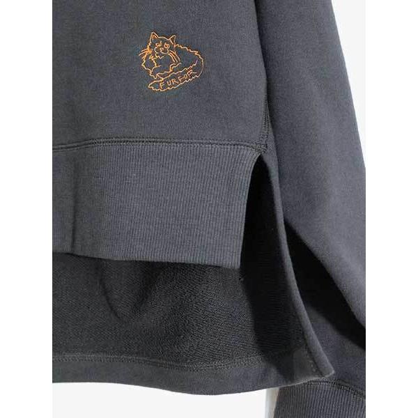 ファーファー Furfur ワンポイントスウェット フリーサイズ グレー レディース トップス 刺繍 One Point Emb Sw Gray in Rl Rwct47 Bags Groove 通販 Yahoo ショッピング