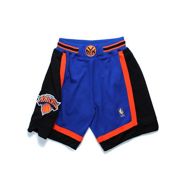 内祝い ミッチェルアンドネス バスパン 1万円以上で送料無料 Mitchell Ness Mitchell Ness Knicks York New Shorts Authentic ショートパンツ ボトムス ブルー S Lサイズ バスパン ボトムス パンツ