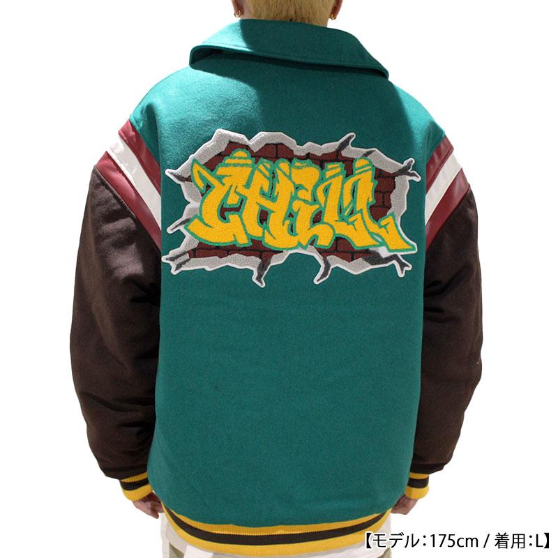 chilaxxx チラックス　スタジャン　ワッペン chilaxxx チラックス スタジャン ワッペン